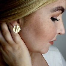 Load image into Gallery viewer, Octagon Twist Earrings-Big