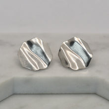 Load image into Gallery viewer, Octagon Twist Earrings-Big