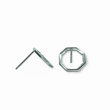 Load image into Gallery viewer, Octagon Earrings