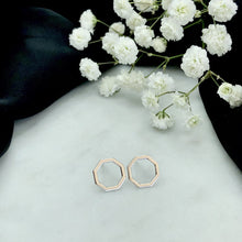 Load image into Gallery viewer, Octagon Earrings