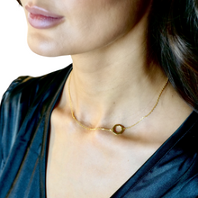 Load image into Gallery viewer, Octagon Mini Necklace