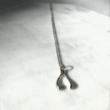 Load image into Gallery viewer, Wishbone necklace